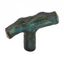 768 VI - Twigs - 2" Cabinet Knob - Verde Imperiale