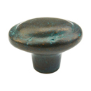 782 VI - Mountain - 1 7/8" Oval Cabinet Knob - Verde Imperiale