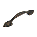 871 ABZ - Corinthian - 96 mm Cabinet Pull - Ancient Bronze