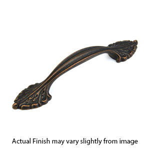 871 ABZ - Corinthian - 96 mm Cabinet Pull - Ancient Bronze