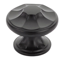 876-MB - Empire - 1 3/8" Cabinet Knob - Matte Black