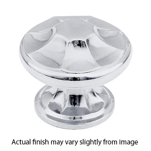 876-26 - Empire - 1 3/8" Cabinet Knob - Polished Chrome