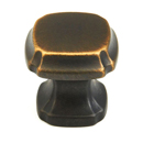 882-ABZ - Empire - 1 3/8" Cabinet Knob - Ancient Bronze