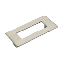 444 15 - Finestrino - 96mm Rectangle Pull - Satin Nickel