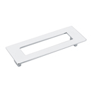 445 26 - Finestrino - 128mm Rectangle Pull - Polished Chrome