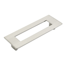 445 15 - Finestrino - 128mm Rectangle Pull - Satin Nickel