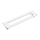 446 26 - Finestrino - 192mm Rectangle Pull - Polished Chrome