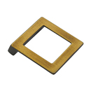 450 BRBZ - Finestrino - 32mm Angled Square Pull - Burnished Bronze