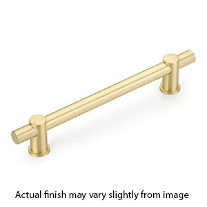 426-SB - Fonce - 6" cc Cabinet Pull - Satin Brass