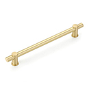 428-SB - Fonce - 8" cc Cabinet Pull - Satin Brass