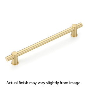 428-SB - Fonce - 8" cc Cabinet Pull - Satin Brass