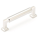 477-PN - Haniburton - 3-1/2" cc Cabinet Pull - Satin Nickel