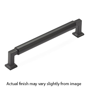 478-MB - Haniburton - 8" cc Cabinet Pull - Matte Black