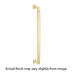 479-UNBR - Haniburton - 15" cc Appliance Pull - Unlacquered Brass