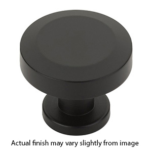 550-MB - Heathrow - 1.25" Round Knob - Matte Black