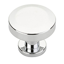 550-26 - Heathrow - 1.25" Round Knob - Polished Chrome