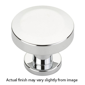 550-26 - Heathrow - 1.25" Round Knob - Polished Chrome