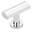 552-26 - Heathrow - 1.75" T-Knob - Polished Chrome