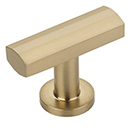 552-SSB - Heathrow - 1.75" T-Knob - Satin Brass