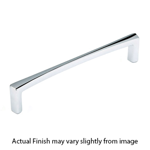 502 - Italian Contemporary - 6" Cabinet Pull - Polished Chrome