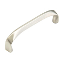 511 - Italian Contemporary - 4" Cabinet Pull - Satin Nickel