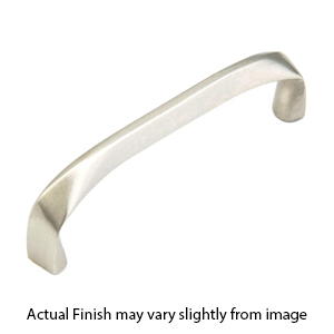 511 - Italian Contemporary - 4" Cabinet Pull - Satin Nickel