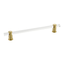 408-SB - Lumiere - 8"cc Pull - Satin Brass