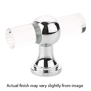 411-26 - Lumiere Transitional - 2" T-Knob - Polished Chrome