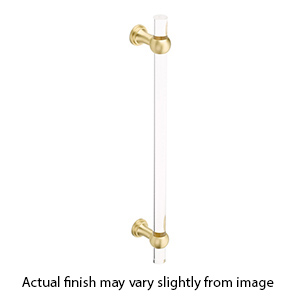 412-SB - Lumiere Transitional - 12" cc Appliance Pull - Satin Brass