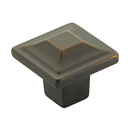 530 ABZ - Menlo Park - Square Knob - Ancient Bronze