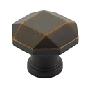 531 ABZ - Menlo Park - Faceted Knob - Ancient Bronze