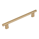 211094-SSB - Monza - 6" cc Cabinet Pull - Satin Brass