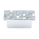 235-26 - Mosaic - Rectangle Cabinet Knob - Polished Chrome