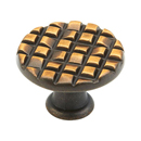 2370 FAB - Mosaic - Small Round Cabinet Knob - French Antique Bronze