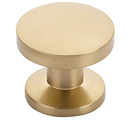 211 SSB - Northport - 1 3/8" Round Knob - Satin Brass