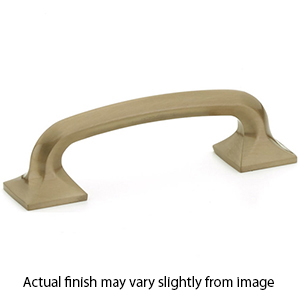 206 BBZ - Northport - 4" Square Pull - Brushed Bronze