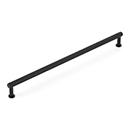 5010-MB - Pub House Knurled - 10" cc Cabinet Pull - Matte Black