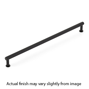 5010-MB - Pub House Knurled - 10" cc Cabinet Pull - Matte Black