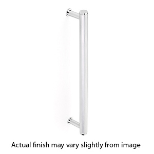 5024A-26 - Pub House Knurled - 24" cc Appliance Pull - Polished Chrome