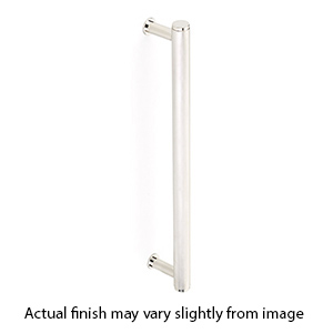 5024A-PN - Pub House Knurled - 24" cc Appliance Pull - Polished Nickel