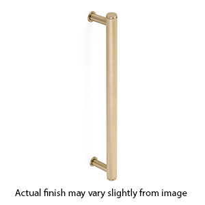 5018A-SSB - Pub House Knurled - 18" cc Appliance Pull - Satin Brass