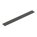 5106B-MB - Pub House - 6" cc Cabinet Pull Backplate - Matte Black