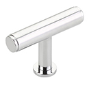 5101-26 - Pub House Smooth - 2" T-Knob - Polished Chrome