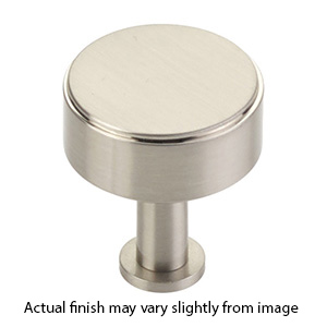 5102-BN - Pub House Smooth - 1.25" Round Knob - Brushed Nickel