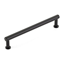 5106-MB - Pub House Smooth - 6" cc Cabinet Pull - Matte Black