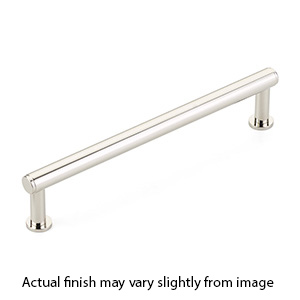 5106-PN - Pub House Smooth - 6" cc Cabinet Pull - Polished Nickel