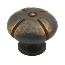 250 ABZ - Siena - Round 1 3/8" Cabinet Knob - Ancient Bronze