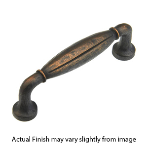 255 ABZ - Siena - 96mm Cabinet Pull - Ancient Bronze