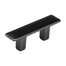 304-BC - Skyevale - 32 mm Cabinet Pull - Black Chrome