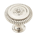 968M-WB - Sonata - 1 5/16" Cabinet Knob - White Brass